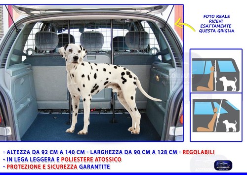 Divisorio per cani auto